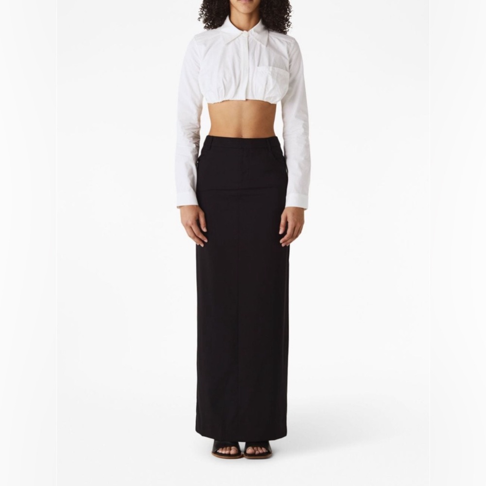 Christopher Esber - built in bra cotton shirt (AU 8 or small)